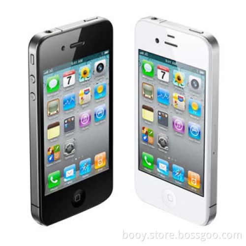 Original refurbished mobile phone for iPhone 4, 5MP camera/3G/Wi-Fi/GPS/3.5'' touch phone unlocked